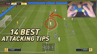 14 BEST ATTACKING TIPS TO QUICKLY IMPROVE IN FIFA 20 [upl. by Juieta]