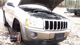 0510 Grand Cherokee 57  How To CRANK POSITION SENSOR EASY WAY [upl. by Ahsenid]