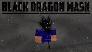 RoGhoul  How To Get The Black Dragons Mask  Tutorial [upl. by Ymiaj]