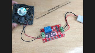 how to connect 12v timer relay  12v timer delay relay circuit [upl. by Ahsema157]