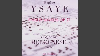 Sonata No 4 in E Minor Finale Ysaÿe [upl. by Magbie]