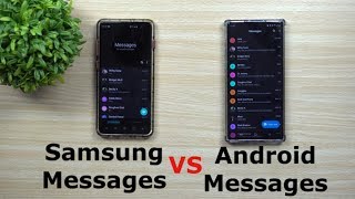 Samsung Messages VS Android Messages  Which Is Better [upl. by Iznyl]