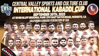 LIVE KABADDi  Modesto Kabaddi Cup  2023 USA Kabaddi [upl. by Voorhis424]