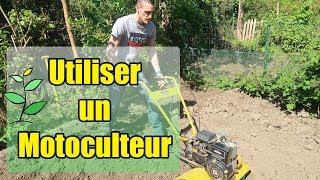 Comment Utiliser Un Motoculteur [upl. by Grory]