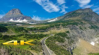 Glacier National Park Montana 4K 🇺🇸 [upl. by Aivlis]