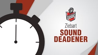 Ziebart Sound Deadener in 30 Seconds [upl. by Irina]