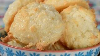 Coconut Macaroons Classic Version  Joyofbakingcom [upl. by Tildie]