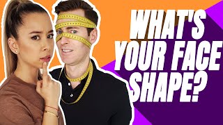 How To Find Your Face Shape Guide 5 Easy Steps For Men  Ashley Weston [upl. by Yesor]