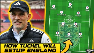 How Thomas Tuchel Will Setup England [upl. by Lowry]