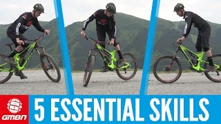 Five Essential Skills To Master On Your Mountain Bike [upl. by Zanze295]