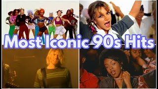 The 100 most iconic songs of the 90s [upl. by Arehahs835]