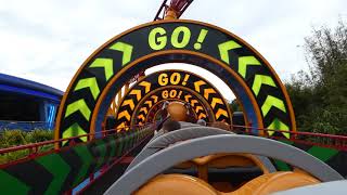 Slinky Dog Dash  Walt Disney World [upl. by Gnni]