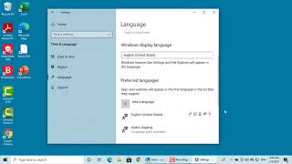 How to Install and Use a different Language Keyboard in Windows 10 [upl. by Malissia457]