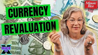 Lynette Zang On Currency Revaluation  Devaluation Minute Rice [upl. by Lyell]