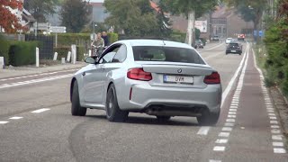 BMW M2 Competition  Accelerations Drifts amp Burnouts [upl. by Eelarol]