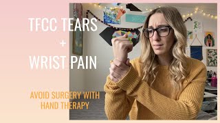 TFCC Tears  Secrets from a Hand Therapist [upl. by Erik]