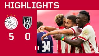 Highlights  Ajax  Heracles Almelo  Eredivisie [upl. by Zorine]