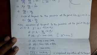 How to find equation of tangent and normal to the parabola Class 12 Experience Maths [upl. by Cibis]