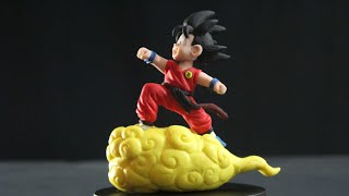 How to Make GOKU  Clay Sculpture [upl. by Shanahan]