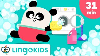 Clean Up Songs 🧹🧼  More Songs for Kids  Lingokids [upl. by Zeena833]