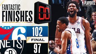 Final 335 WILD ENDING 3 76ers vs 6 Nets  April 20 2023 [upl. by Trik484]