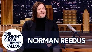 Norman Reedus Walking Dead CoStar Andrew Lincoln Punches Everyone in the Face [upl. by Gypsy]