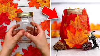 10 Fantastic Fall Themed Crafts To Make At Home [upl. by Ettena]