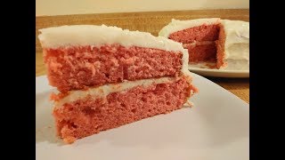 Strawberry Cake with Jello [upl. by Elsey]