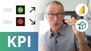 Creating KPI In Power BI Desktop [upl. by Dilan]