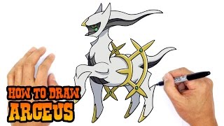 How to Draw Arceus  Pokemon [upl. by Meyer]