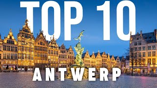 10 BEST Things To Do In Antwerp  Antwerp Travel Guide [upl. by Ventura83]