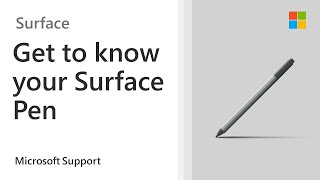 How to use the Surface Pen  Microsoft [upl. by Mcnally764]