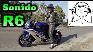 Yamaha R6  Sound  Sonido de Motos 4  Nueva Serie Escape Scopion [upl. by Llemij600]