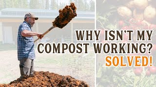 Common Compost Problems FIXED amp How to Turn Your SIMPLE Compost [upl. by Adnih896]