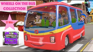 Wheels on the Bus Collection  The Wheels On the Bus  Nursery Rhymes and Kids Songs  Bus Songs [upl. by Franck]