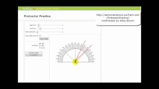 Measuring Angles Using a Protractor [upl. by Chaker250]