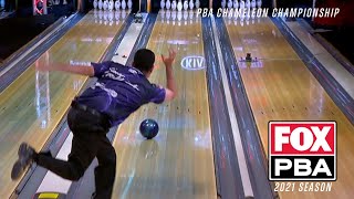 2021 PBA Chameleon Championship Eliminator Finals WSOB XII  Full PBA Bowling Telecast [upl. by Eckardt]