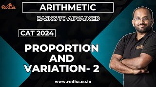 Proportion Variation 2  CAT Preparation 2024  Arithmetic  Quantitative Aptitude [upl. by Sel]