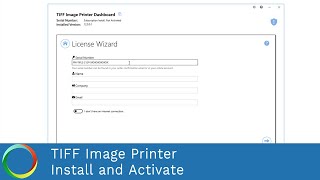 Install and Activate  TIFF Image Printer 12  PEERNET [upl. by Otreblaug]