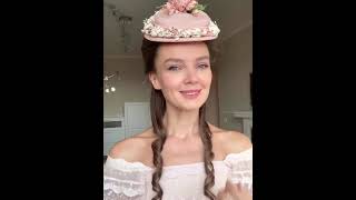 18th Century Hairstyle Tutorial [upl. by Inattyrb]