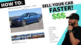 HOW TO Sell A CAR on CRAIGSLIST FAST [upl. by Petite]