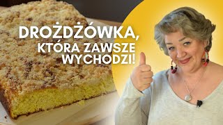 DROŻDŻÓWKA DLA LENIUCHÓW  najprostszy przepis który zawsze wychodzi [upl. by Zenobia]