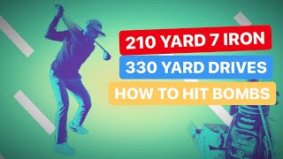 HOW TO HIT DRIVES OVER 300 YARDS GOLF SWING OR BODY TRAINING [upl. by Neelrak104]