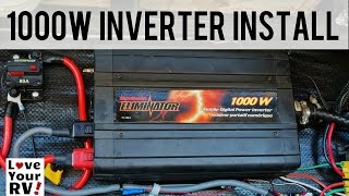 My 1000 Watt Inverter Installation Explained [upl. by Oiluig]