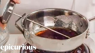 How to Caramelize Sugar  Epicurious [upl. by Vanda]