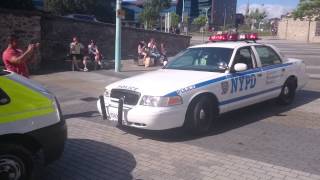 NYPD Vs Devon amp Cornwall Police Siren Battle [upl. by Maye338]