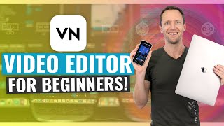 VN Video Editor  COMPLETE Tutorial for Beginners iPhone Android amp Mac [upl. by Ayadahs]