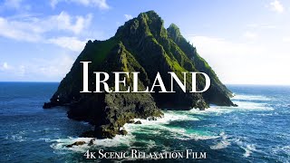 Ireland 4K  Scenic Relaxation Film With Calming Music [upl. by Hetty]