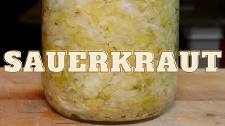 Sauerkraut  How to Make the Easiest Sauerkraut Recipe [upl. by Irwin]