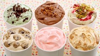 6 NEW Ice Cream Flavors Homemade Ice Cream PARTY No Machine  Gemmas Bigger Bolder Baking [upl. by Attennyl]